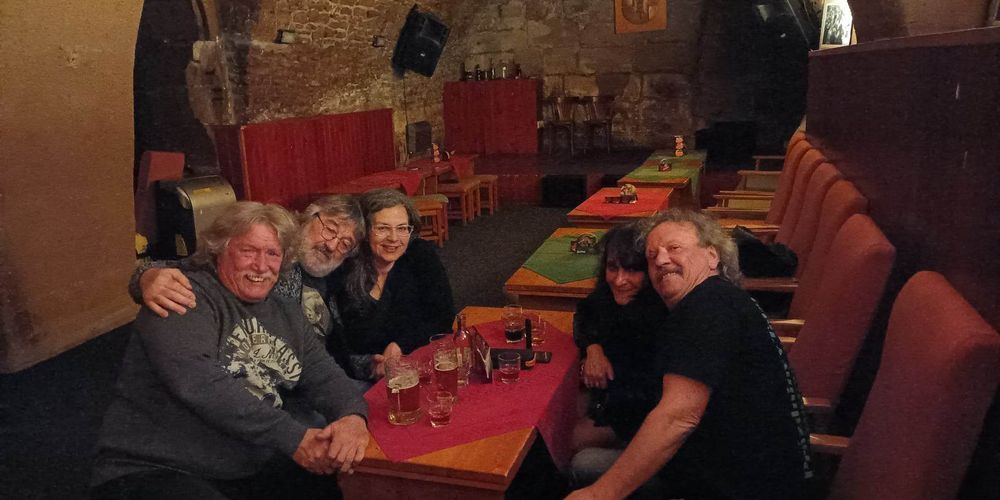 after s kapelou v plzeňském Hifi Klubu